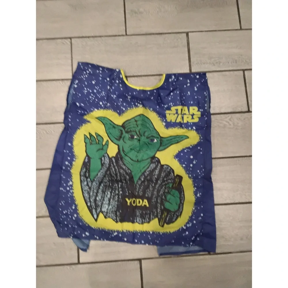 Star Wars Yoda‎ Child Cape Costume Halloween Cosplay Role Play Blue Yellow